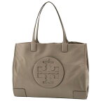 【訳あり】トリーバーチ TORY BURCH トートバッグ ELLA TOTE ナイロン エラトート ベージュグレー系 87116 0008 082