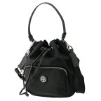 【訳あり】トリ―バーチ TORY BURCH ショルダーバッグ VIRGINIA ナイロン バケットバッグ ドローストリング 134652 0008 001