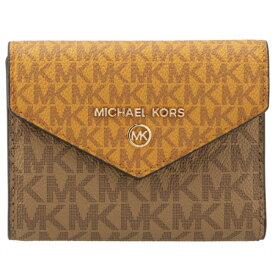 【アウトレット】【訳あり】マイケル マイケル コース MICHAEL MICHAEL KORS 三つ折り JET SET CHARM エンベロープ トライフォールドウォレット イエロー系 32S1GT9E6B 0005 820