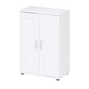 下駄箱 木製 シューズラック 幅60cm 棚板高さ調整可能 可動棚タイプ シューズボックス 靴箱 サイドボード サイドキャビネット サイドラック 本棚 書棚 飾り棚 リビング収納 ダークブラウン