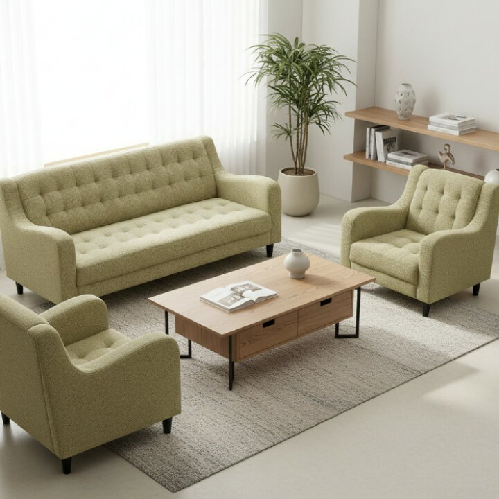 楽天市場】ソファセット 応接セット ソファ3点セット ソファ 幅160cm 3 