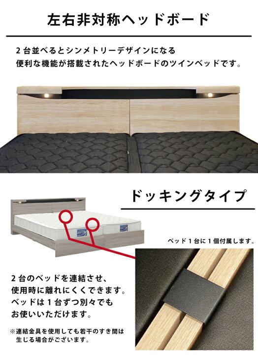 楽天市場】クイーンベッド 国産 ポケットコイル マットレスセット セミ 