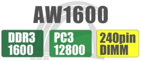 【新品/取寄品/代引不可】増設メモリボード AW1600-4G