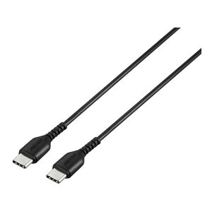 �y�V�i/���i/����s�zType-C�P�[�u�� C-C 2.0m �u���b�N BSMPCCC120BK