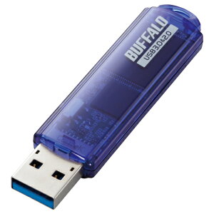 �y�V�i/���i/����s�zUSB3.0�Ή� USB�������[ �X�^���_�[�h���f�� 64GB �u���[ RUF3-C64GA-BL �u���[