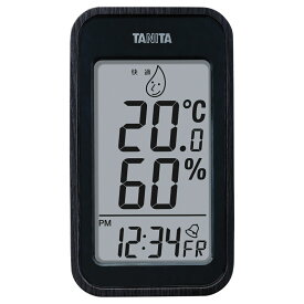 【新品/取寄品】【特選商品】タニタ デジタル温湿度計 ブラック TT572BK