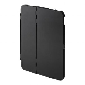 【新品/取寄品/代引不可】第10世代iPad 10.9インチ用ハードケース(スタンドタイプ・ブラック) PDA-IPAD1904BK