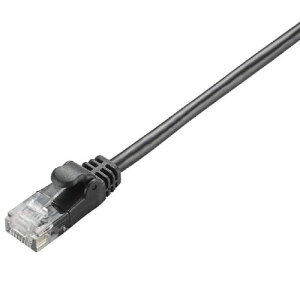�y�V�i/���i/����s�z���炩LAN�P�[�u��/CAT6/3m/�u���b�N LD-GPY/BK3