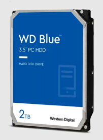 【新品/取寄品/代引不可】WD Blue 3.5インチ内蔵HDD 2TB SATA6Gb/s 7200rpm 256MB WD20EZBX