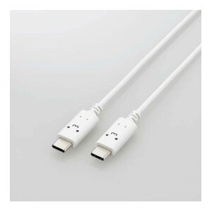 �y�V�i/���i/����s�zUSB Type-C to USB Type-C�P�[�u��/USB Power Delivery�Ή�/����^�C�v/2.0m/���낿���(�z���C�gx�u���b�N) MPA-CCF20WF