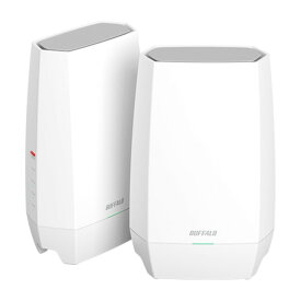 【新品/取寄品】AirStation Wi-Fi 6E 対応トライバンドルーター 2個セット WNR-5400XE6P/2S