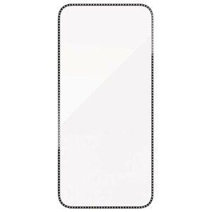 【新品/取寄品/代引不可】iPhone 16 Pro/ガラスフィルム/フルガラス/ラインストーン風フレーム/高透明/&me/ PM-A24CFLGGRSSV