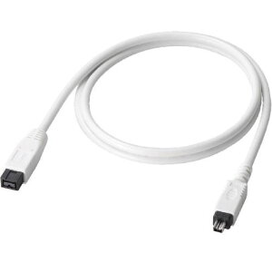 �y�V�i/���i/����s�zIEEE1394b/FireWire�P�[�u�� 9pin-4pin/1.0m IE-941WH
