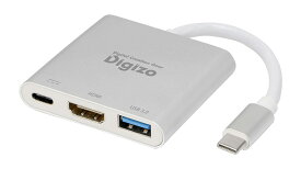 【新品/取寄品/代引不可】PD60W 対応Type-C HDMI 変換アダプター PUD-PDC1H
