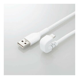 【新品/取寄品/代引不可】USB-A to Lightningケーブル/U字/なめらか/1.2m/ホワイト MPA-UALU12WH