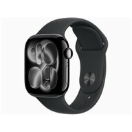 Apple Watch Series 11 GPSモデル 42mm MEQT4J/A [ジェットブラック・ブラックスポーツバンド S/M] アッ…