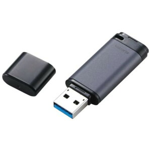 USB������/USB3.2(Gen1)/Type-A/�L���b�v��/�A���~�f��/128GB/�u���b�N MF-RCU3128GBK