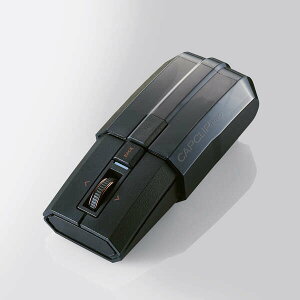 【新品/取寄品】CAPCLIP PRO/Ultimate Blueマウス/Bluetooth5.0対応/4ボタン/ブラック M-CCP1BBBK
