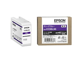 【新品/取寄品/代引不可】インクカートリッジ(ディープブルー) ICDBL96