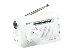 【新品/取寄品】SONY FM/AMポータブルラジオ ICF-B09-W ホワイト ソニー