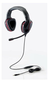 �y�V�i/���i�z�Q�[�~���O�w�b�h�Z�b�g/�����I�[�o�[�w�b�h/50mm�h���C�o/FPS����/���ˏグ���~���[�g�@�\/4�Ɍa3.5mm/2.0m/�u���b�N HS-G50BK