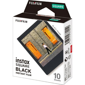 CX^gJ[tB instax SQUARE ubNt[ INS SQ BLACK FRAME WW 1 xmtC `FL XNGA 1pbNi10j