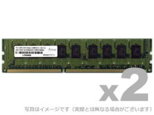yVi/i/szDOS/Vp PC3L-12800 (DDR3L-1600) 240Pin UnbufferedDIMMwithECC 4GB ȓd 1.35v 2g 6Nۏ ADS12800D-LHE4GW