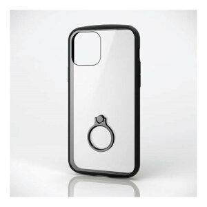 【新品/取寄品/代引不可】iPhone 12/iPhone 12 Pro/ハイブリッドケース/TOUGH SLIM LITE/フレームカラー/リング付き/ブラック PM-A20BTSLFCRBK