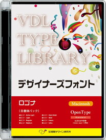 【新品/取寄品/代引不可】VDL TYPE LIBRARY デザイナーズフォント OpenType (Standard) Macintosh ロゴナ 32500