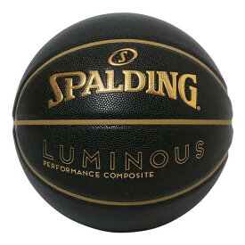 【新品/在庫あり】バスケットボール ルミナス コンポジット ブラック×ゴールド 5号球 77-860J