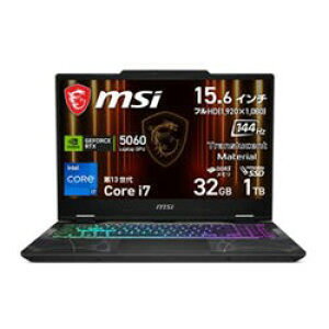 MSI Cyborg-15-B13WFKG-5060JP �I�f�b�Z�C�O���C&�X�P���g�� 15.6�C���` Core i7 ������ 32GB SSD 1TB Win11 Home �Q�[�~���O�m�[�g�p�\�R��