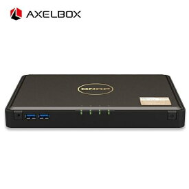 【新品/取寄品/代引不可】AXELBOX TBS-464-8G SSD8TB搭載モデル(タワー型 NAS SSD2TBx4) AXEL-TBS-464/8TB