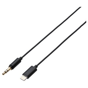 �y�V�i/���i/����s�zAUX�P�[�u��/Lightning-��3.5�I�X/�X�����f�U�C��/1.0m/�u���b�N AX-L35D10BK