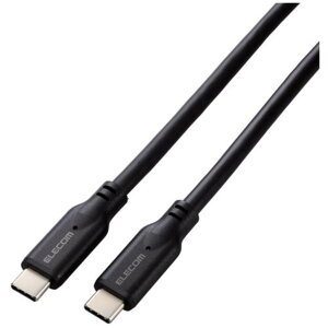 �y�V�i/���i/����s�zUSB Type-C to USB Type-C�P�[�u��/USB10Gbps/100W�Ή�/�X�^���_�[�h/0.5m/�u���b�N MPA-CC1G05BK