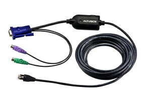【新品/取寄品/代引不可】カテゴリ5ケーブル一体型PS/2コンピューターモジュール KA7920/ATEN