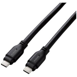 �y�V�i/���i/����s�zUSB Type-C to USB Type-C�P�[�u��/USB10Gbps/100W�Ή�/�X�^���_�[�h/1.5m/�u���b�N MPA-CC1G15BK
