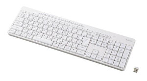 �L�[�{�[�h/����2.4GHz/�É�/�t���T�C�Y/�����u������/�z���C�g TK-QT11FDMWH