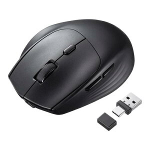 �y�V�i/�\���t�zBluetooth���C�����X�}�E�X(USB-A/USB-C���Ή��E�É��E5�{�^��) MA-WBIRS539BK