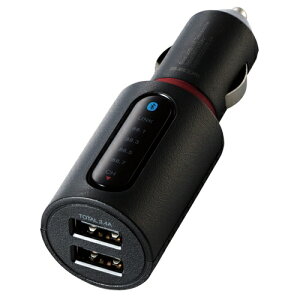 �y�V�i/���i/����s�zFM�g�����X�~�b�^�[/Bluetooth/USB2�|�[�g�t/3.4A/���܂����[�d/4�`�����l��/�u���b�N LAT-FMBT04BK