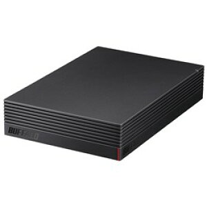 BUFFALO �o�b�t�@���[ HD-CD6U3-BA �u���b�N 6TB USB 3.2(Gen 1)�Ή� �O�t��HDD
