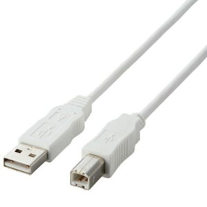 �y�V�i/���i/����s�zRoHS�Ή�USB�P�[�u��/5.0m/�z���C�g USB2-ECO50WH