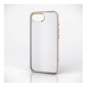 【新品/取寄品/代引不可】iPhone 16e/ソフトケース/メタリックライン/ピンク PM-A25SUCTMLPN