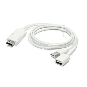�y�V�i/���i/����s�ziPhone HDMI�~���[�����O�P�[�u�� �z���C�g IPHDMI-WH