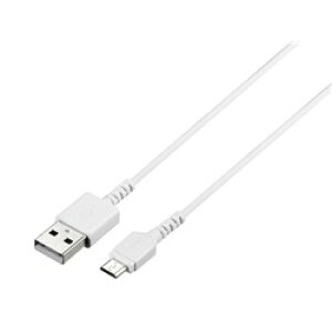 BUFFALO �o�b�t�@���[ BSMPCMB215WH �z���C�g 1.5m USB2.0�P�[�u���iType-A to microB�j