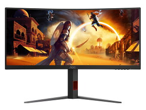 AOC CU34G4Z/11 34�C���` Black&Red �Q�[�~���O���j�^�[
