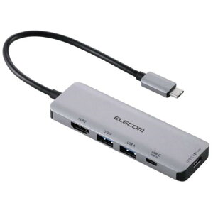 Type-C�h�b�L���O�X�e�[�V����/USB PD�Ή�/USB-Ax2/USB-Cx2/HDMI(4K60Hz)x1/�V���o�[ DST-051BPSV