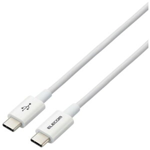 �y�V�i/���i/����s�zUSB Type-C to USB Type-C�P�[�u��/USB Power Delivery�Ή�/���炩�ϋv/0.3m/�z���C�g MPA-CCYS03NWH