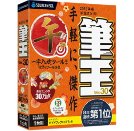 【新品/取寄品/代引不可】筆王Ver.30 法人・官公庁・教育機関向け1台用 0000355830