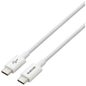 �y�V�i/���i/����s�zUSB Type-C to USB Type-C�P�[�u��/USB Power Delivery�Ή�/���炩�ϋv/1.2m/�z���C�g MPA-CCYS12NWH