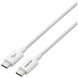 �y�V�i/���i/����s�zUSB Type-C to USB Type-C�P�[�u��/USB Power Delivery�Ή�/���炩�ϋv/2.0m/�z���C�g MPA-CCYS20NWH